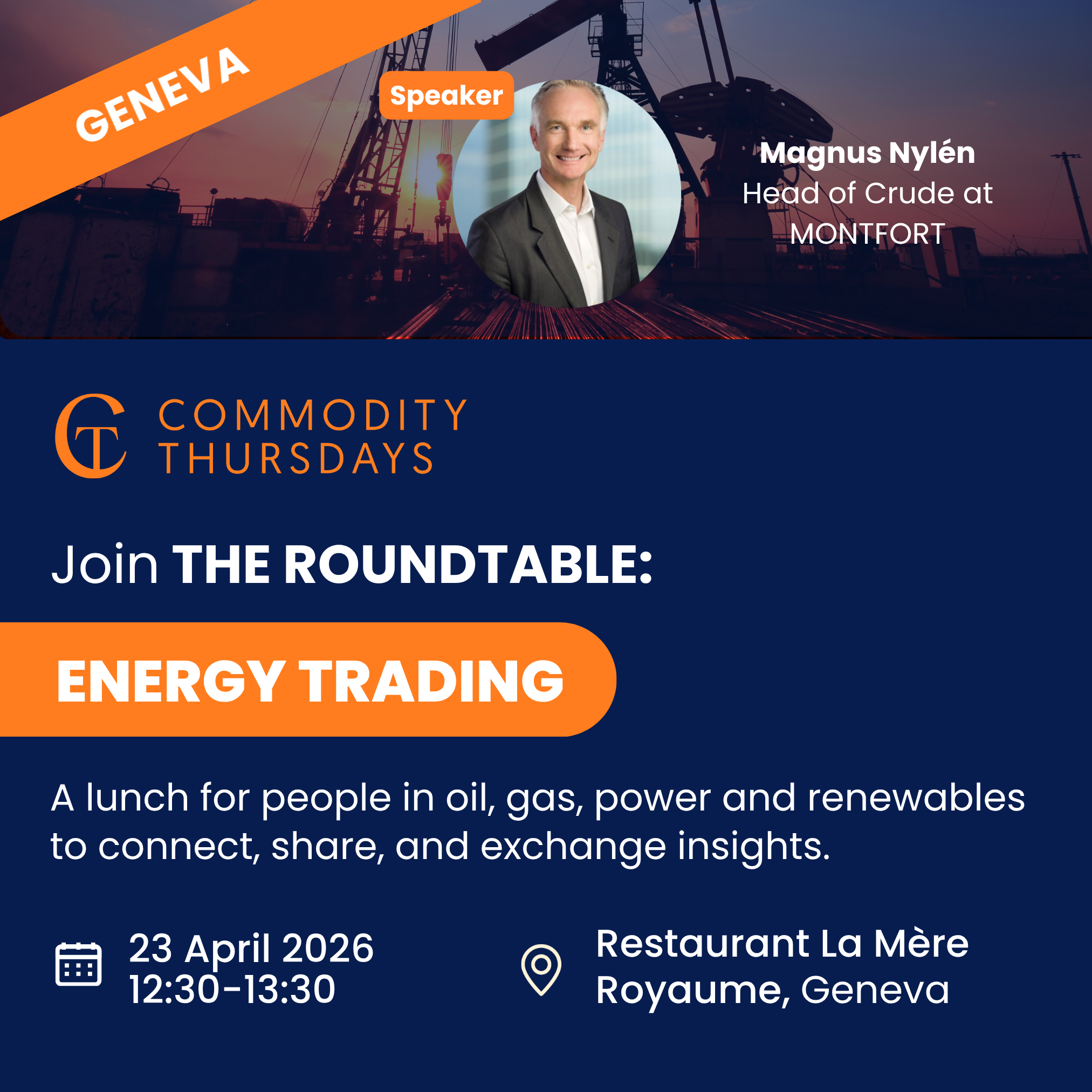 THE ROUNDTABLE Energy Trading 23 Apr