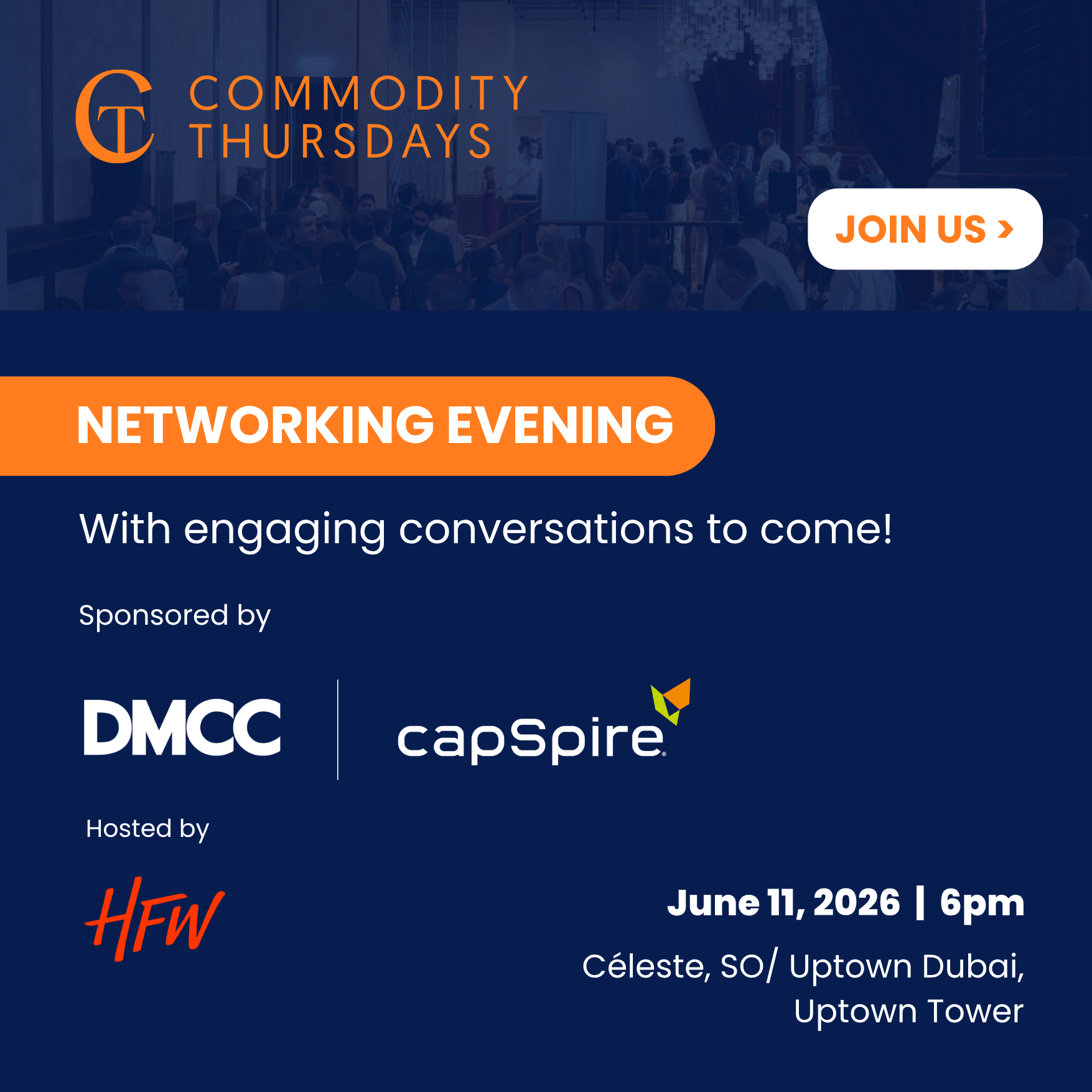 CommodityThursdays Dubai – 11 June 2026